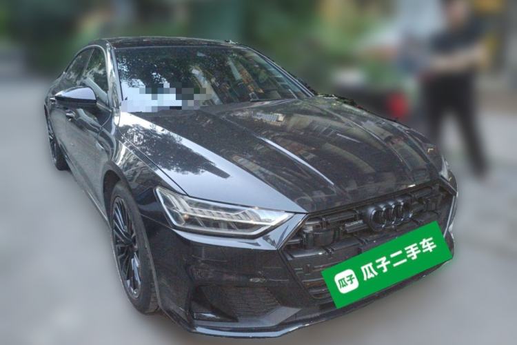 Used Audi A7L 2024 45 TFSI Luxury Edition Front Right 45 Deg