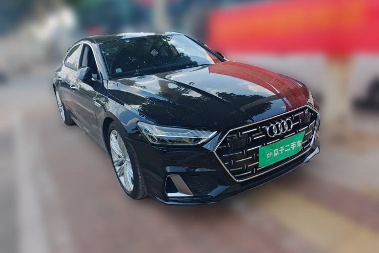 Used Audi A7L 2024 45 TFSI quattro Luxury Edition Front Right 45 Deg