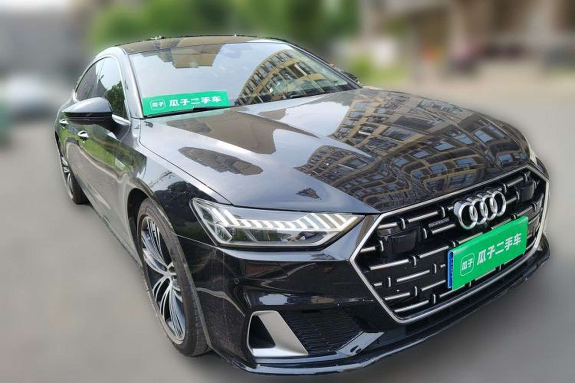 Used Audi A7L 2024 45 TFSI quattro Luxury Edition Front Right 45 Deg