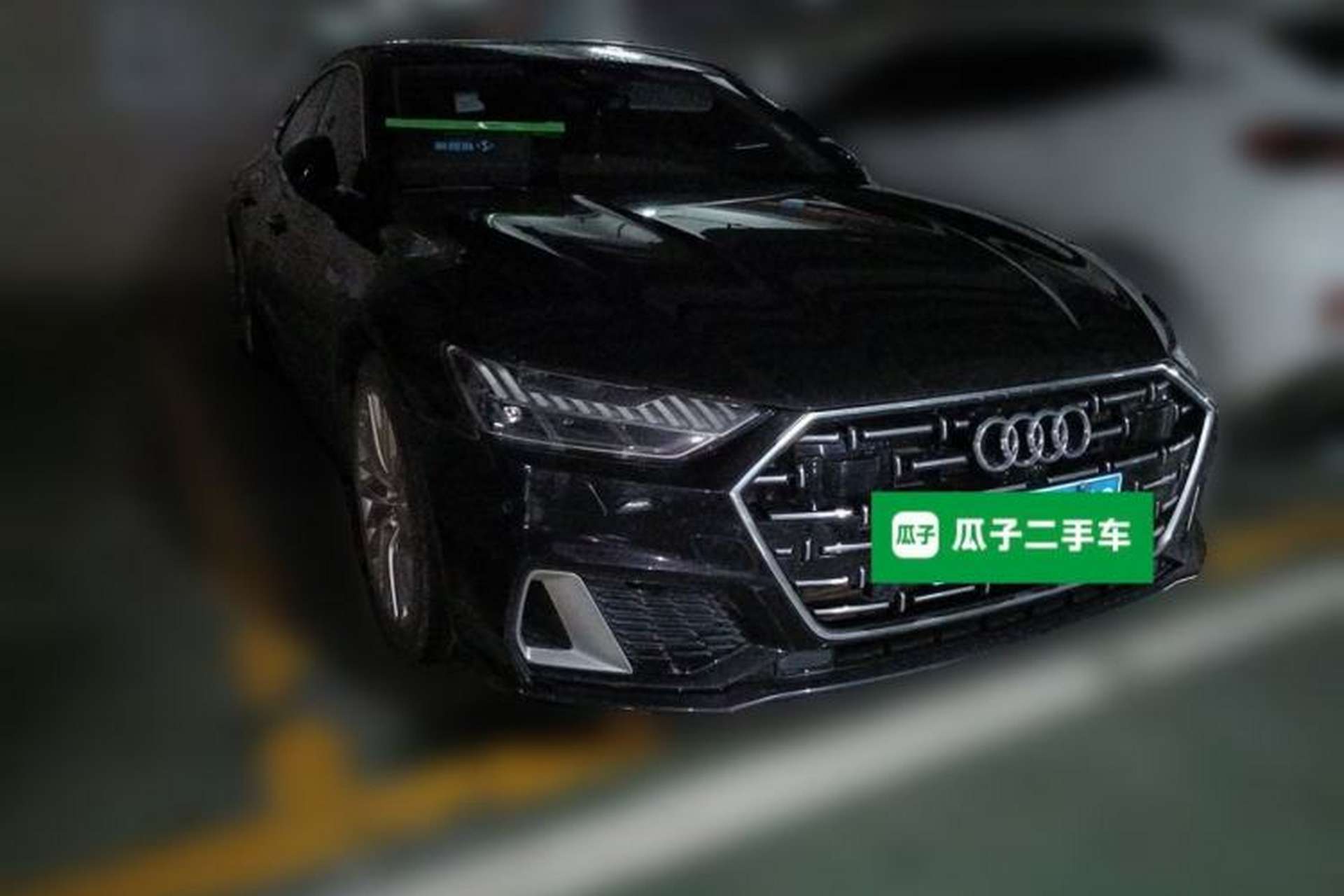 Used Audi A7L 2024 45TFSI S-line Dream-Building Edition Flow Crystal Package Front Right 45 Deg