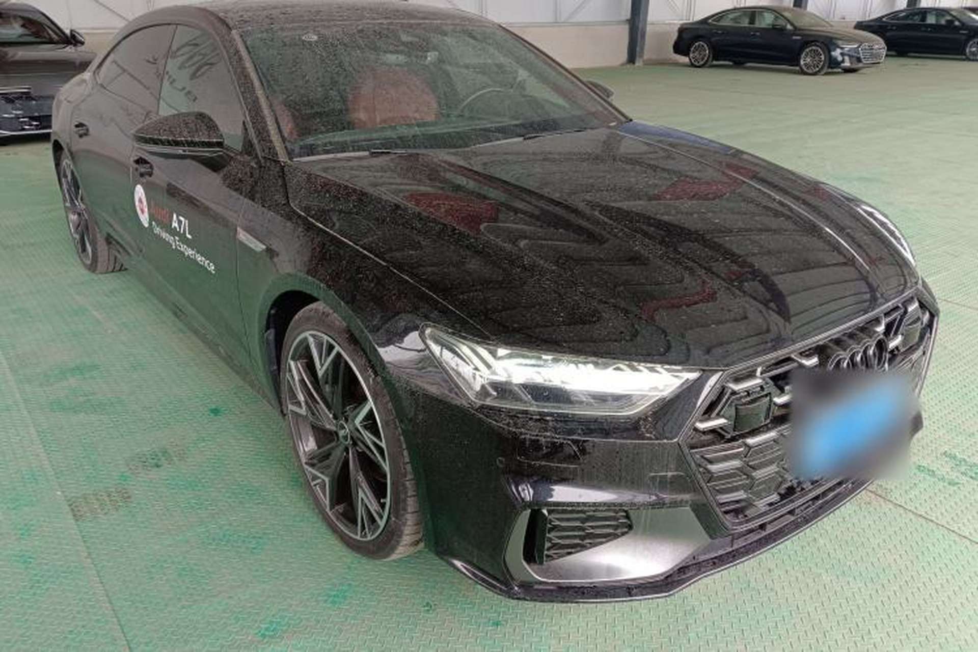 Used Audi A7L 2024 45 TFSI quattro Black Warrior Edition Front Right 45 Deg