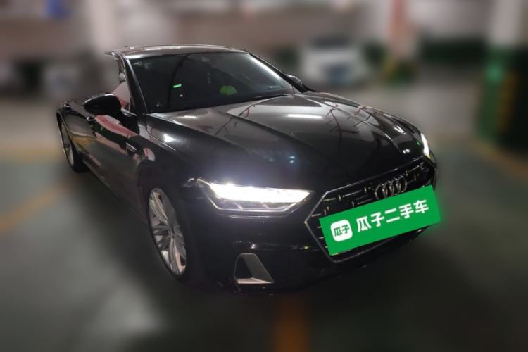 Used Audi A7L 2024 45 TFSI quattro Luxury Edition Front Right 45 Deg