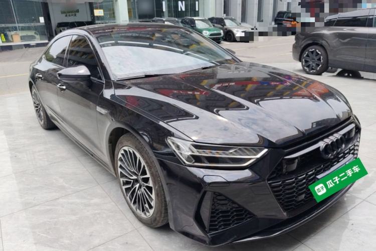 Used Audi A7L 2024 45 TFSI Luxury Edition Front Right 45 Deg