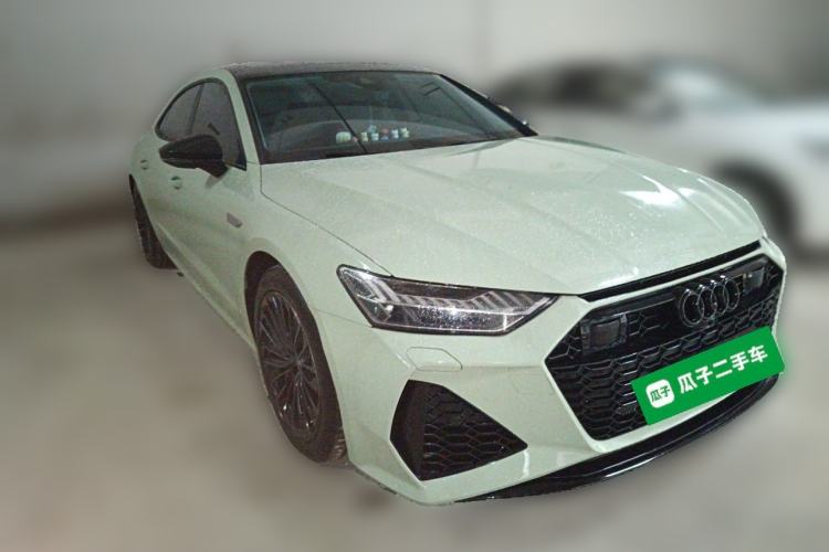 Used Audi A7L 2024 45 TFSI Luxury Edition Front Right 45 Deg
