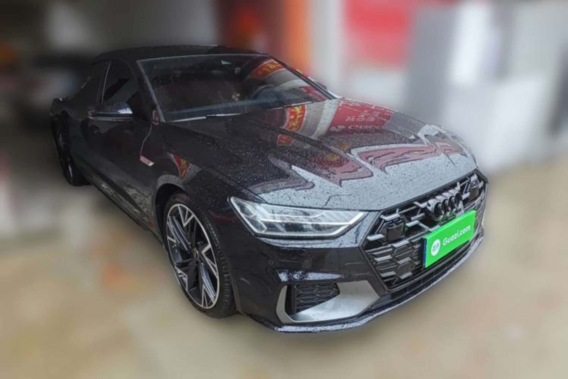 Used Audi A7L 2024 45 TFSI quattro Black Warrior Edition Front Right 45 Deg