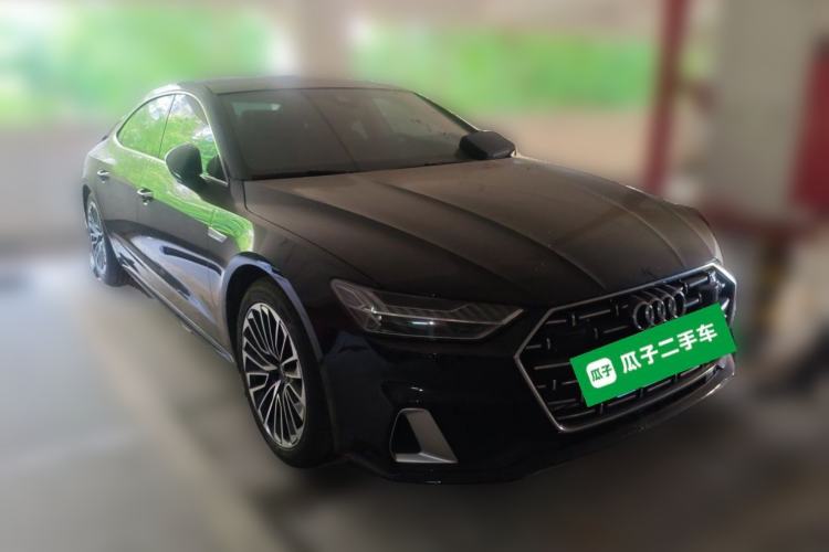 Used Audi A7L 2024 45 TFSI Luxury Edition Front Right 45 Deg