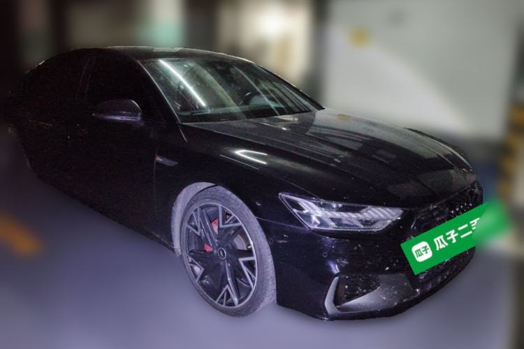 Used Audi A7L 2024 45 TFSI quattro Black Warrior Edition Front Right 45 Deg