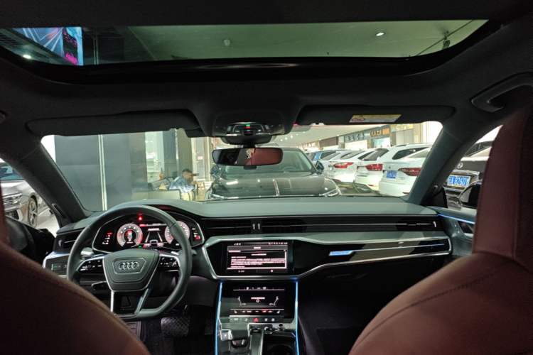 Used Audi A7L 2024 45 TFSI quattro Black Warrior Edition Headliner