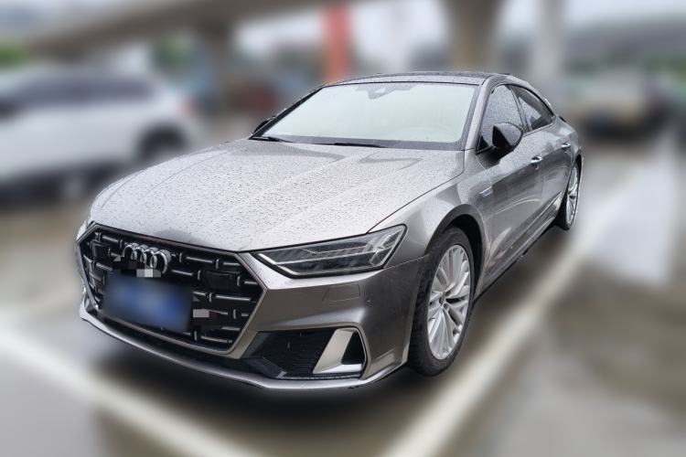 Used Audi A7L 2024 45TFSI S-line Dream-Building Edition Flow Crystal Package Guazi used car, China used car export, Used car for sale, Used cars, Cheapest cars for sale