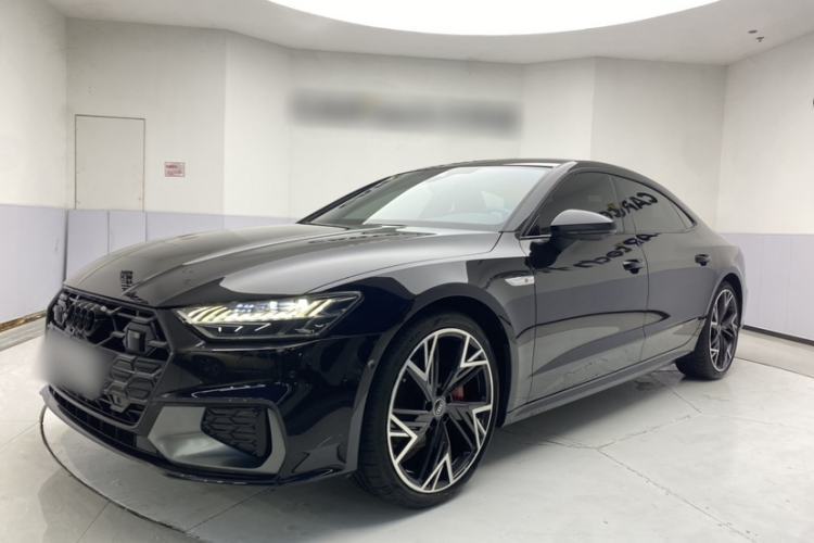 Used Audi A7L 2024 45 TFSI quattro Black Warrior Edition Guazi used car, China used car export, Used car for sale, Used cars, Cheapest cars for sale