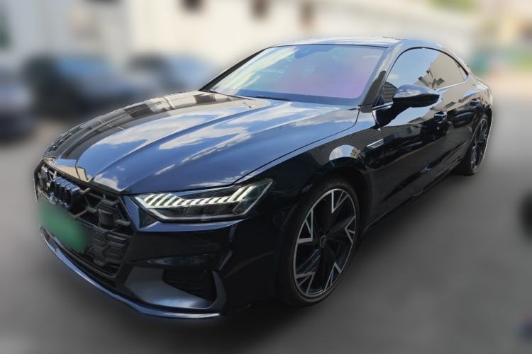 Audi A7L 2024 45 TFSI quattro Black Warrior Edition с пробегом Guazi used car, China used car export, Used car for sale, Used cars, Cheapest cars for sale