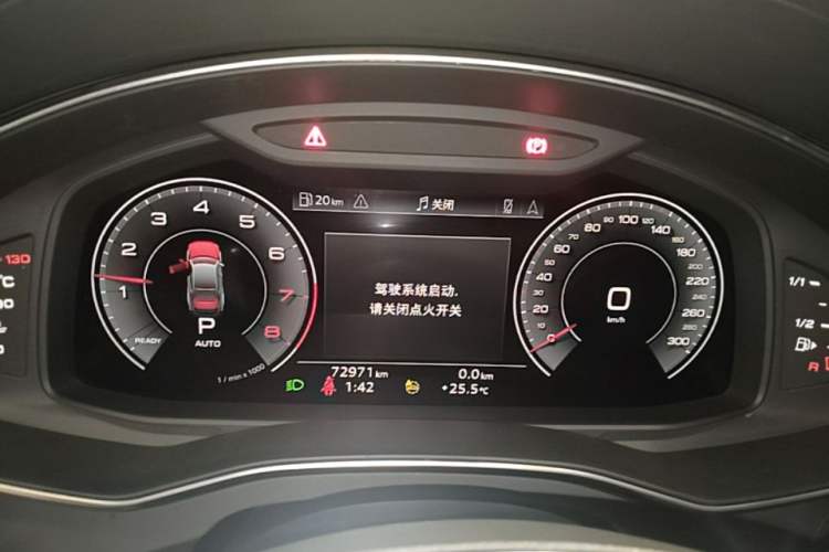 Used Audi A7L 2024 45TFSI S-line Dream-Building Edition Flow Crystal Package Instrument Cluster