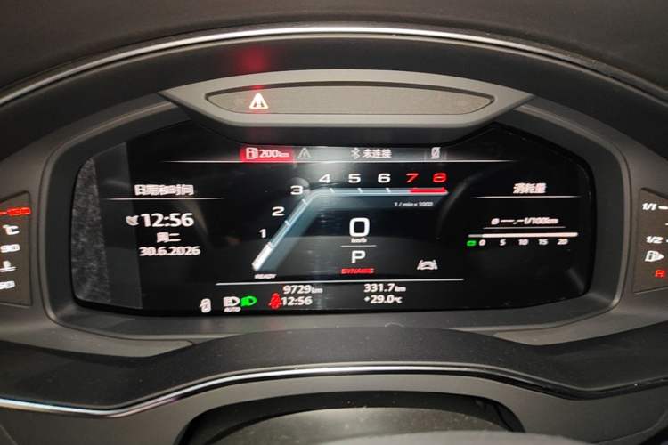 Used Audi A7L 2024 45 TFSI quattro Black Warrior Edition Instrument Cluster