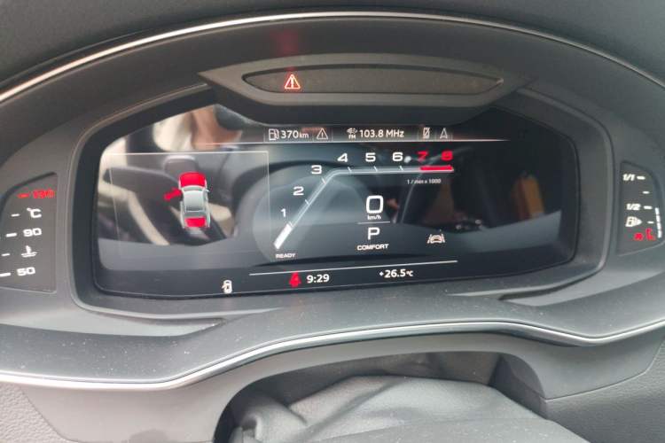 Used Audi A7L 2024 45TFSI S-line Dream-Building Edition Flow Crystal Package Instrument Cluster