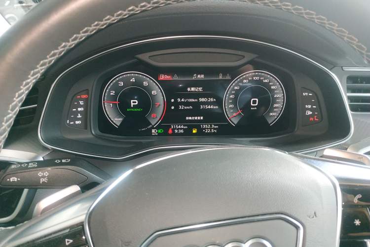 Used Audi A7L 2024 45TFSI S-line Dream-Building Edition Flow Crystal Package Instrument Cluster