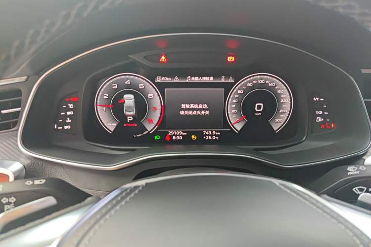 Used Audi A7L 2024 45 TFSI quattro Black Warrior Edition Instrument Cluster