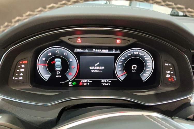 Used Audi A7L 2024 45 TFSI quattro Black Warrior Edition Instrument Cluster