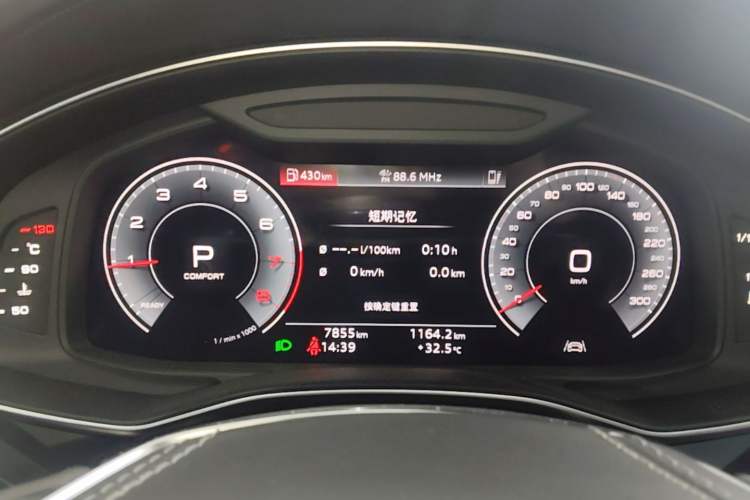 Used Audi A7L 2024 45 TFSI quattro Black Warrior Edition Instrument Cluster