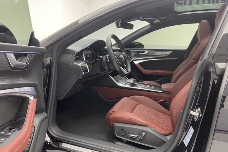 Used Audi A7L 2024 45 TFSI quattro Black Warrior Edition Interior 2