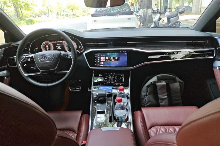 Used Audi A7L 2024 45 TFSI quattro Black Warrior Edition Interior 2