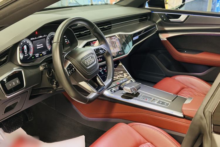 Used Audi A7L 2024 45 TFSI quattro Black Warrior Edition Interior 3