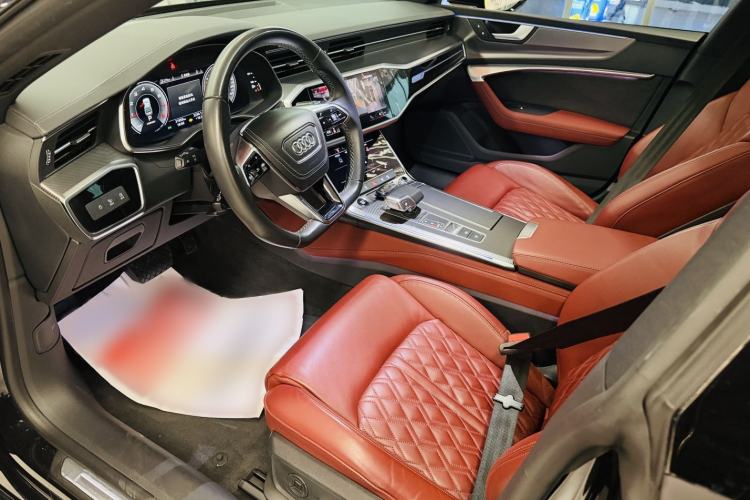 Used Audi A7L 2024 45 TFSI quattro Black Warrior Edition Interior 5