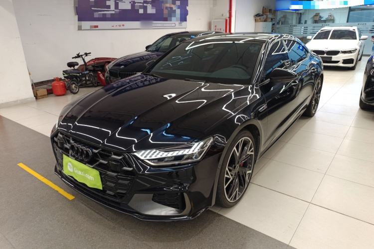 Used Audi A7L 2024 45 TFSI quattro Black Warrior Edition Guazi used car, China used car export, Used car for sale, Used cars, Cheapest cars for sale