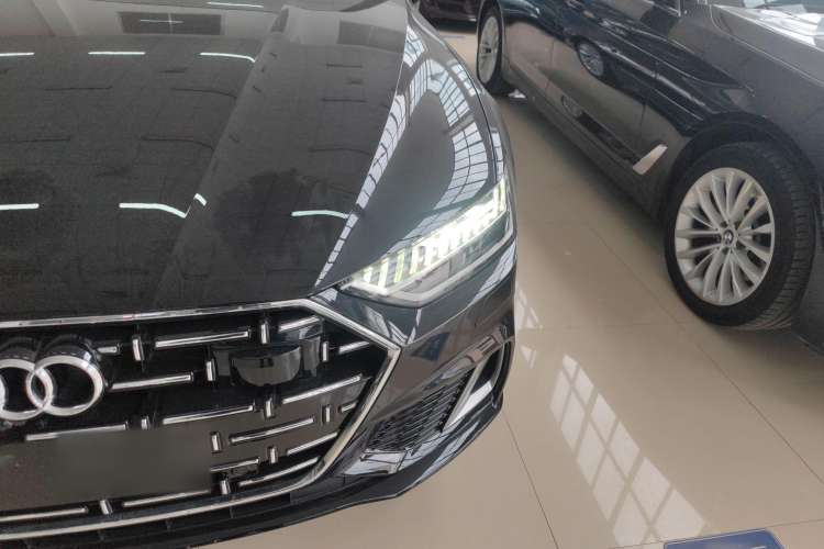 Used Audi A7L 2024 45TFSI S-line Dream-Building Edition Flow Crystal Package Left Front Headlight