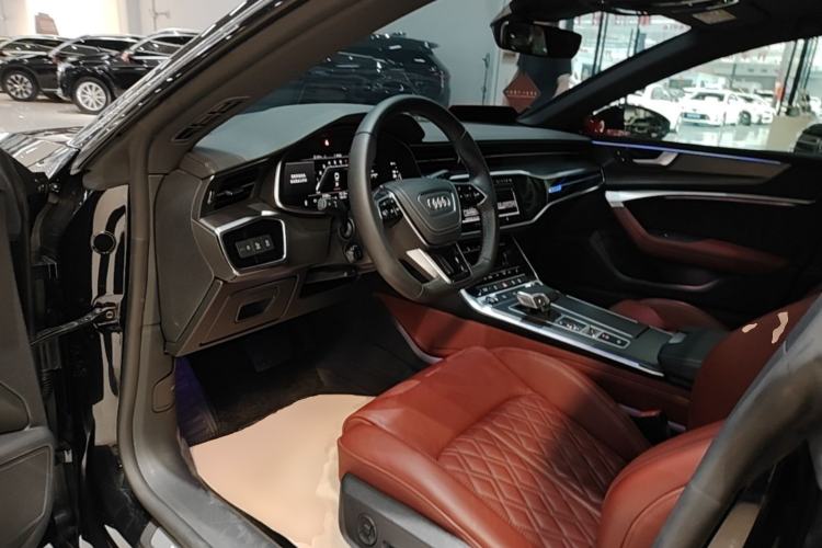 Used Audi A7L 2024 45 TFSI quattro Black Warrior Edition Left Front Seat