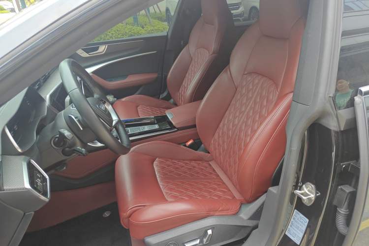 Used Audi A7L 2024 45 TFSI quattro Black Warrior Edition Left Front Seat