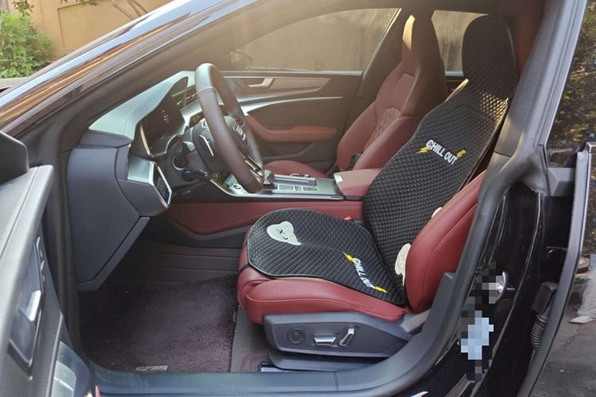 Used Audi A7L 2024 45 TFSI quattro Black Warrior Edition Left Front Seat