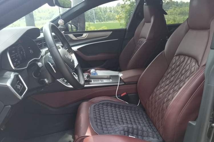 Used Audi A7L 2024 45 TFSI quattro Black Warrior Edition Left Front Seat
