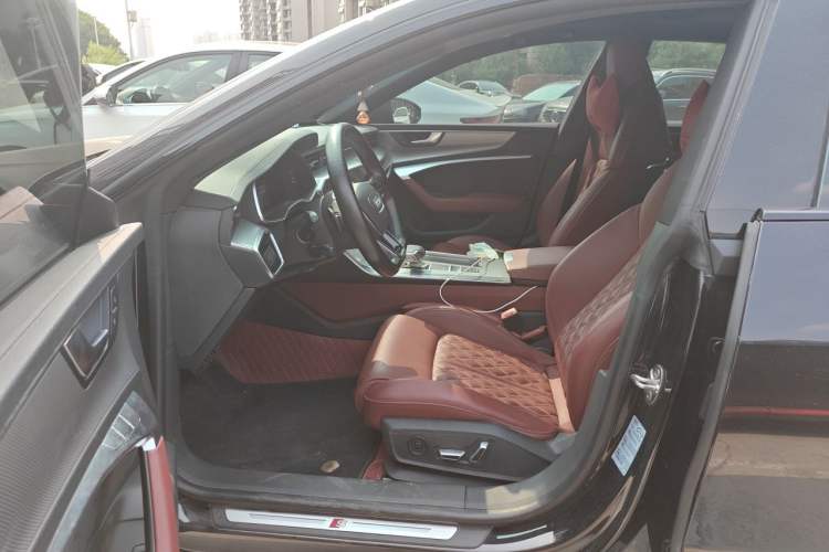 Used Audi A7L 2024 45 TFSI quattro S-line Black Warrior Edition Left Front Seat