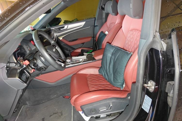 Used Audi A7L 2024 45 TFSI quattro Black Warrior Edition Left Front Seat