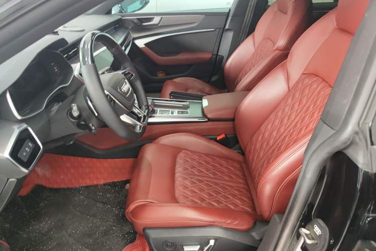Used Audi A7L 2024 45 TFSI quattro Black Warrior Edition Left Front Seat