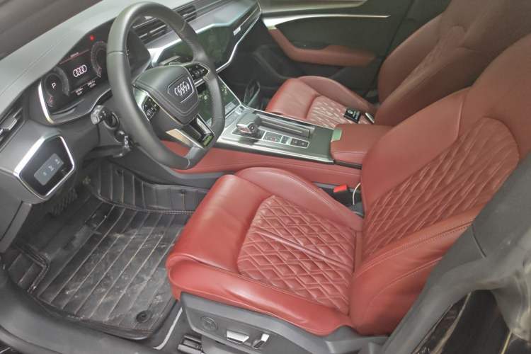 Used Audi A7L 2024 45 TFSI quattro Black Warrior Edition Left Front Seat