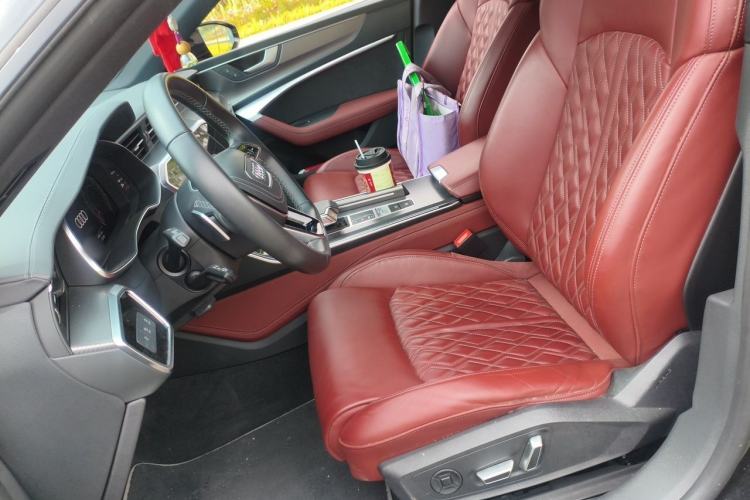 Used Audi A7L 2024 45 TFSI quattro Black Warrior Edition Left Front Seat
