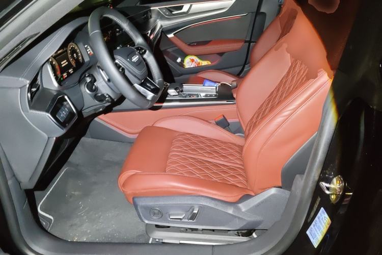 Used Audi A7L 2024 45 TFSI quattro Black Warrior Edition Left Front Seat