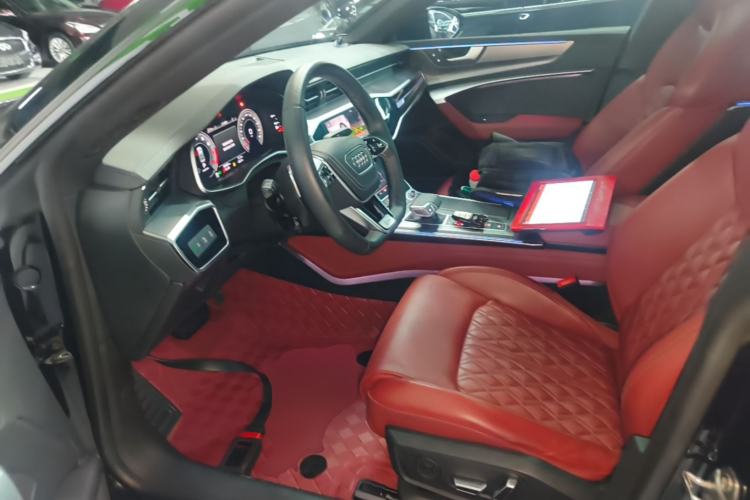 Used Audi A7L 2024 45 TFSI quattro Black Warrior Edition Left Front Seat