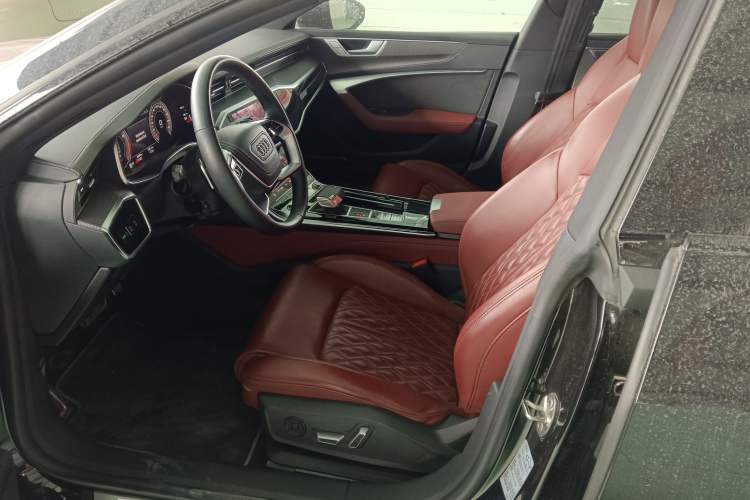 Used Audi A7L 2024 45 TFSI quattro Black Warrior Edition Left Front Seat
