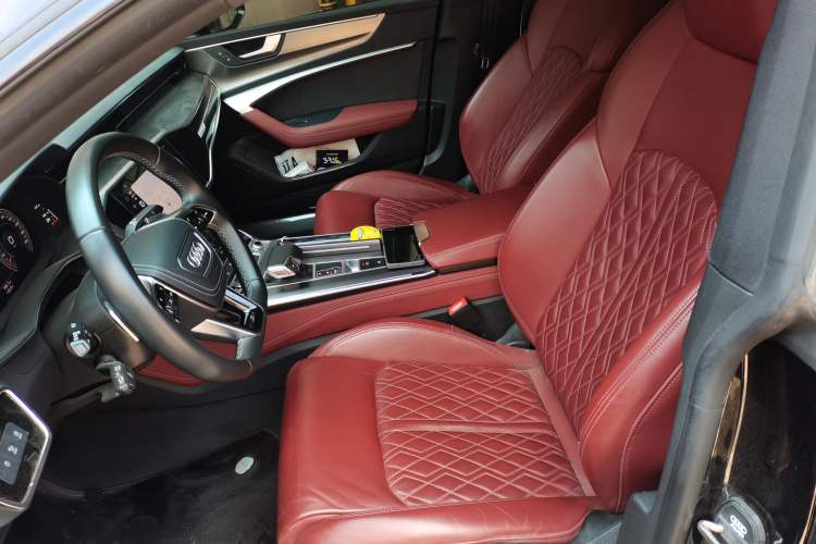 Used Audi A7L 2024 45 TFSI quattro Black Warrior Edition Left Front Seat