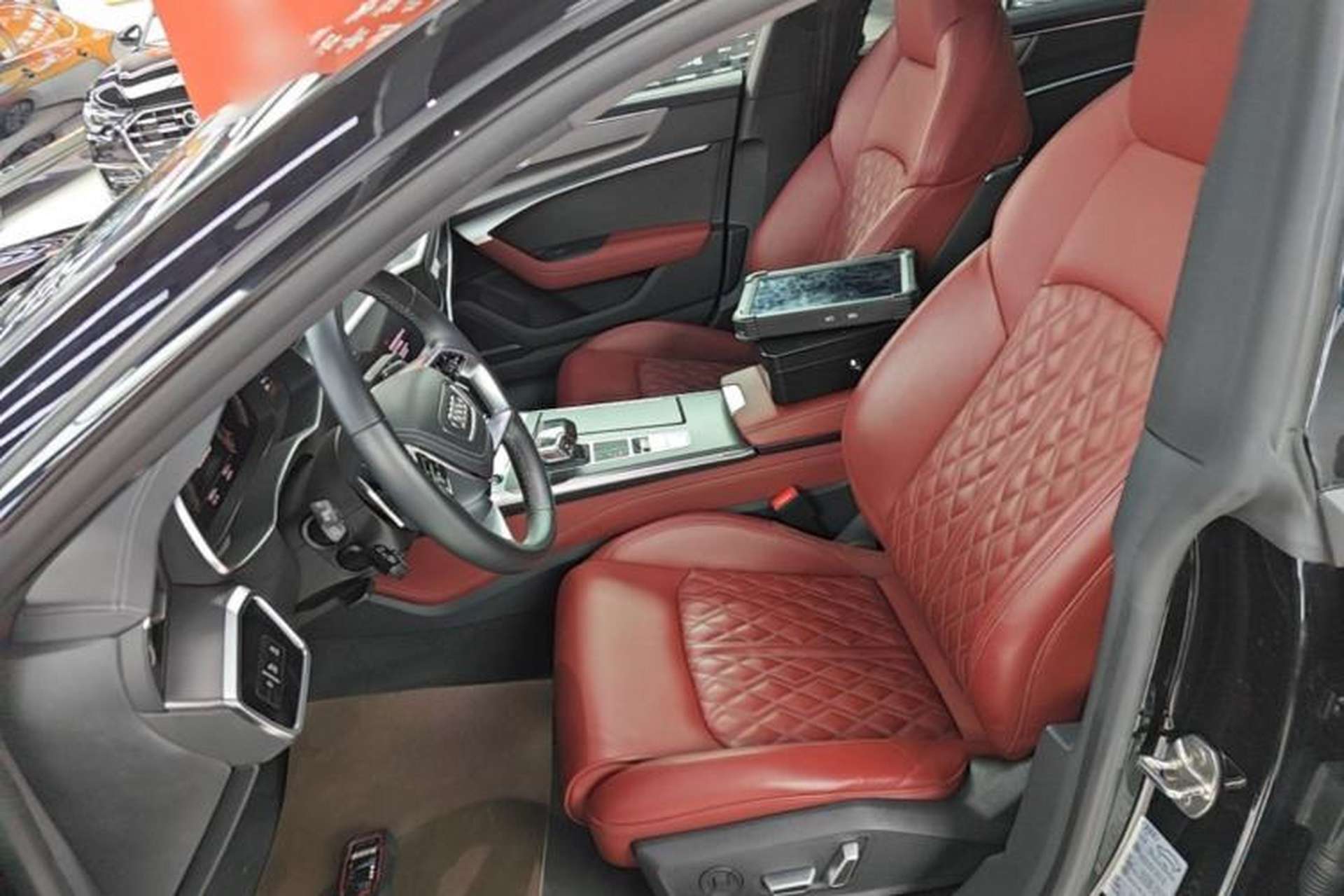 Used Audi A7L 2024 45 TFSI quattro Black Warrior Edition Left Front Seat