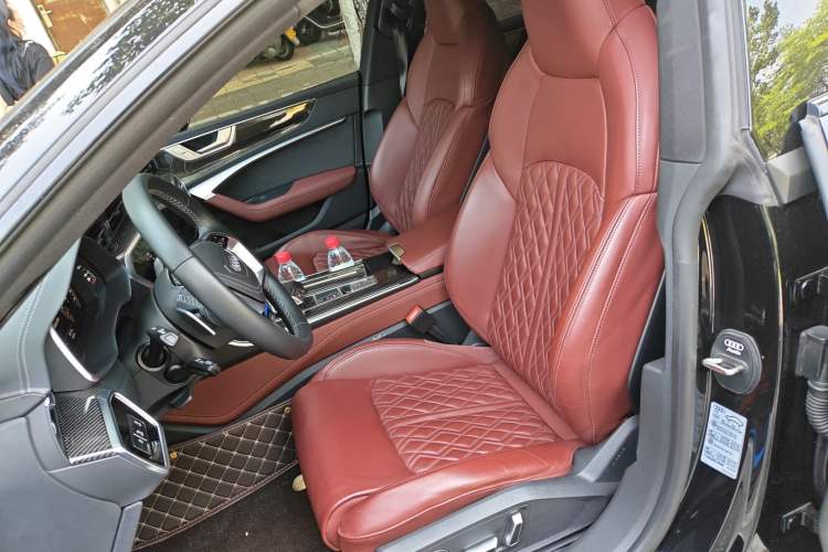 Used Audi A7L 2024 45 TFSI quattro Black Warrior Edition Left Front Seat