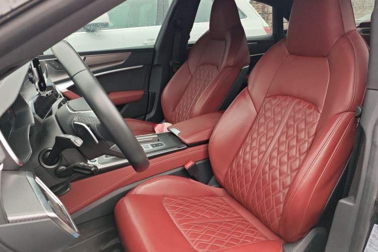 Used Audi A7L 2024 45 TFSI quattro Black Warrior Edition Left Front Seat