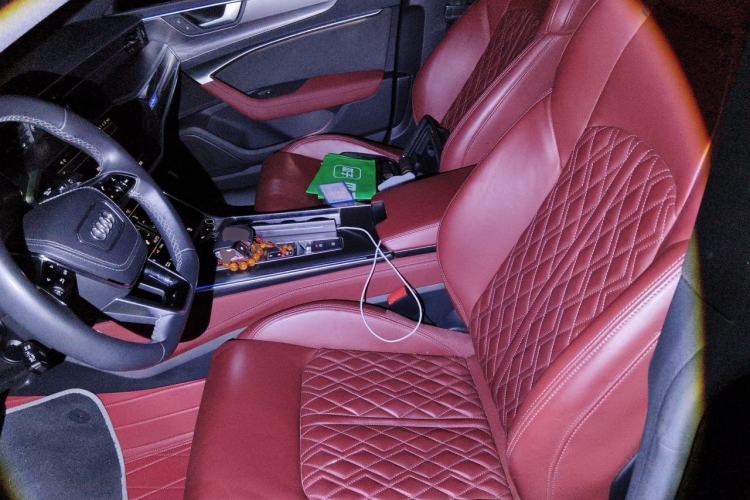 Used Audi A7L 2024 45 TFSI quattro Black Warrior Edition Left Front Seat