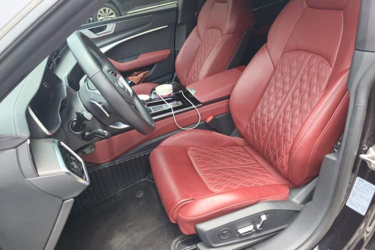 Used Audi A7L 2024 45 TFSI quattro Black Warrior Edition Left Front Seat