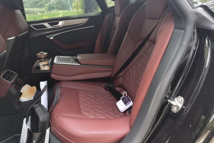 Used Audi A7L 2024 45 TFSI quattro Black Warrior Edition Left Rear Seat