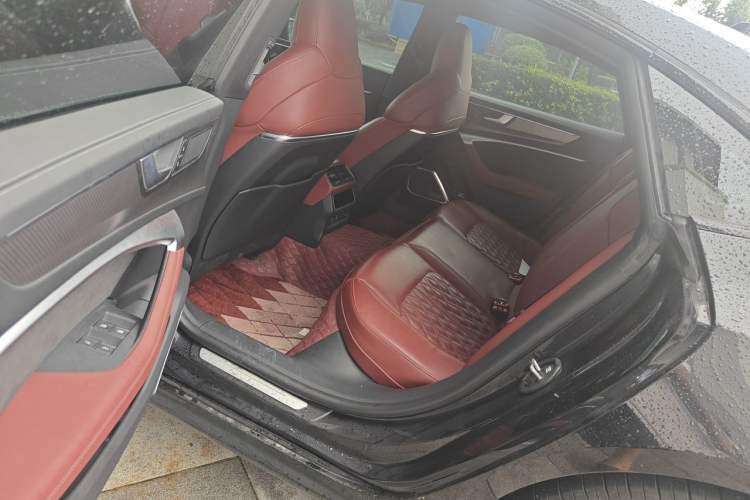 Used Audi A7L 2024 45 TFSI quattro Black Warrior Edition Left Rear Seat