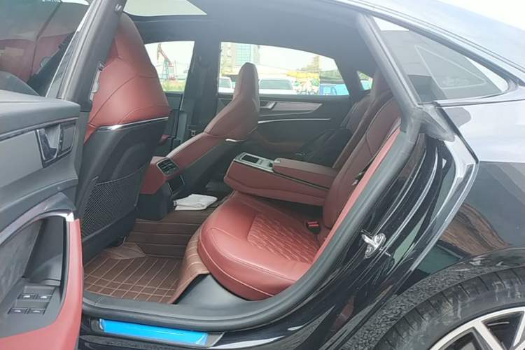 Used Audi A7L 2024 45 TFSI quattro S-line Black Warrior Edition Left Rear Seat