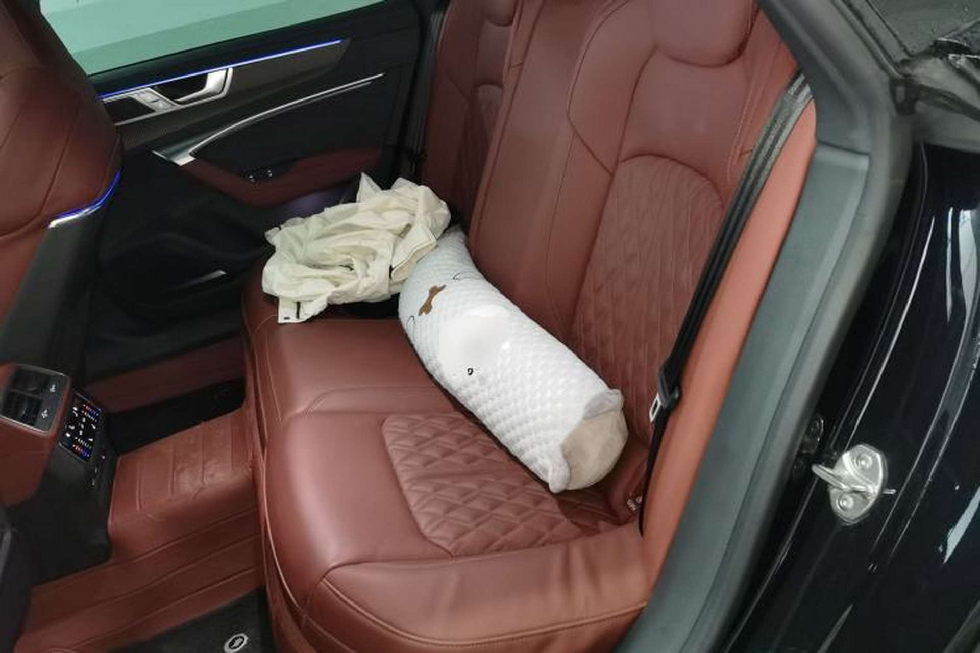 Used Audi A7L 2024 45 TFSI quattro Black Warrior Edition Left Rear Seat